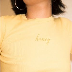 Brandy Melville Helen Honey Top